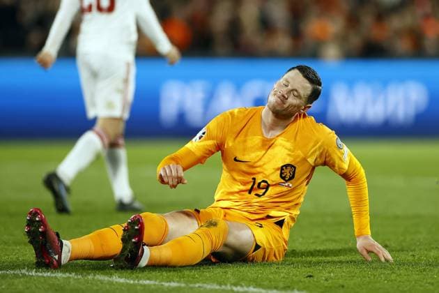 ROTTERDAM - Wout Weghorst of Holland during the UEFA European Championship, EM, Europameisterschaft qualifying match between the Netherlands and Gibraltar at Feyenoord Stadion de Kuip on March 27, 2023 in Rotterdam, Netherlands. ANP PIETER STAM DE JONGE UEFA EURO, EM, Europameisterschaft,Fussball 2024 Qualifying Round 2022 2023 xVIxANPxSportx xxANPxIVx 465881738 originalFilename: 465881738.jpg