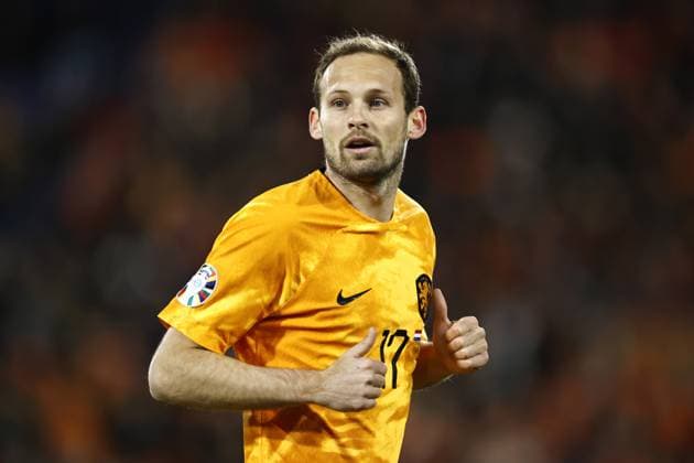 ROTTERDAM - Daley Blind of Holland during the UEFA European Championship, EM, Europameisterschaft qualifying match between the Netherlands and Gibraltar at Feyenoord Stadion de Kuip on March 27, 2023 in Rotterdam, Netherlands. ANP MAURICE VAN STONE UEFA EURO, EM, Europameisterschaft,Fussball 2024 Qualifying Round 2022 2023 xVIxANPxSportx xxANPxIVx 465883249 originalFilename: 465883249.jpg