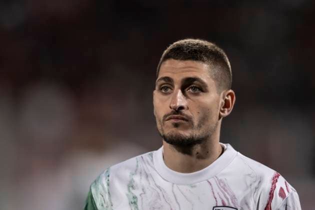 Marco Verratti (Italy) during the UEFA European Qualifiers Germany 2024 match between Malta 0-2 Italy at TaQuali Stadium on March 26, 2023 in Malta, Malta. Noxthirdxpartyxsales  (214473565)