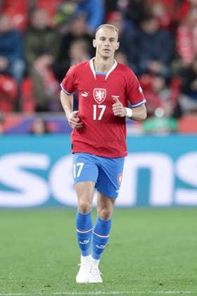 VACLAV CERNY, Repubblica Ceca, EURO 2024 Qualifying, Czech Republic vs Poland 3-1, 24-03-2023, Azione, Action, Single shot QUALIFICAZIONI CAMPIONATO EUROPEO EURO 2024 REPUBBLICA CECA-POLO