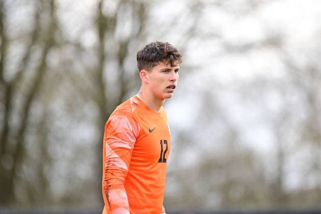 Fußball I U-19-Junioren I Saison 2022 2023 I EM-Qualifikation I Deutschland U 19 - Slowenien U 19 I 28.03.2023 Lovro Stubljar (12, Slowenien U 19) Bremen Weserstadion - Platz 11 Bremen Deutschland Copyright: xLobeca FelixxSchlikisx