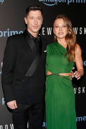 WARSZAWA 28.03.2023 PREMIERE OF AMAZON PRIME LEWANDOWSKI - UNKNOWN N Z. ROBERT LEWANDOWSKI ANNA LEWANDOWSKA FOT. ALEKSANDER MAJDANSKI NEWSPIX.PL --- Newspix.pl  AM280323_147