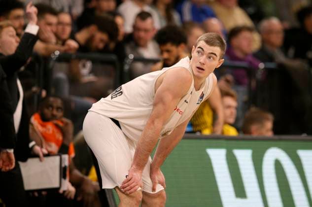 Ziga SAMAR ( Towers ) Basketball Herren BBL am Sa. 11.03.2023 Hamburg Towers - MHP Riesen Ludwigsburg