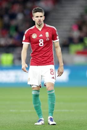 ADAM NAGY, Ungheria, EURO 2024 Qualifying, Hungary vs Bulgaria 3-0, 27-03-2023, Azione, Action, Single shot QUALIFICAZIONI CAMPIONATO EUROPEO EURO 2024 UNGHERIA-BULGARIA 3-