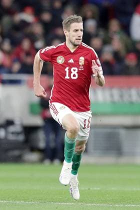 BARNABAS VARGA, Ungheria, EURO 2024 Qualifying, Hungary vs Bulgaria 3-0, 27-03-2023, Azione, Action, Single shot QUALIFICAZIONI CAMPIONATO EUROPEO EURO 2024 UNGHERIA-BULGARIA 3-