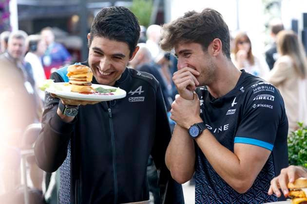 31 Esteban Ocon (FRA, BWT Alpine F1 Team), Jack Doohan (AUS, BWT Alpine F1 Team), F1 Grand Prix of Australia at Albert Park Circuit on March 30, 2023 in Melbourne, Australia. (Photo by HOCH ZWEI) Melbourne Australia