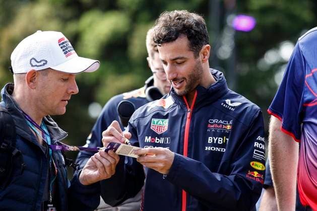 Daniel Ricciardo (AUS, Oracle Red Bull Racing), F1 Grand Prix of Australia at Albert Park Circuit on March 30, 2023 in Melbourne, Australia. (Photo by HOCH ZWEI) Melbourne Australia
