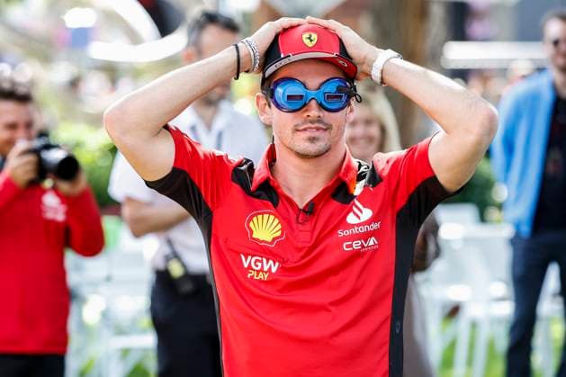 16 Charles Leclerc (MCO, Scuderia Ferrari), F1 Grand Prix of Australia at Albert Park Circuit on March 30, 2023 in Melbourne, Australia. (Photo by HOCH ZWEI) Melbourne Australia