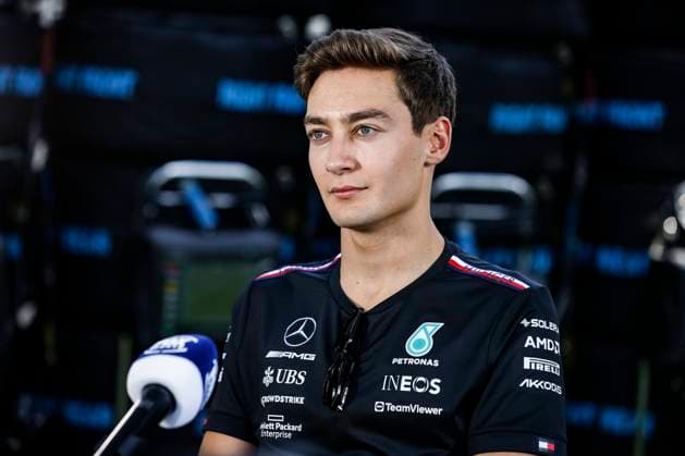 63 George Russell (GBR, Mercedes-AMG Petronas F1 Team), F1 Grand Prix of Australia at Albert Park Circuit on March 30, 2023 in Melbourne, Australia. (Photo by HOCH ZWEI) Melbourne Australia