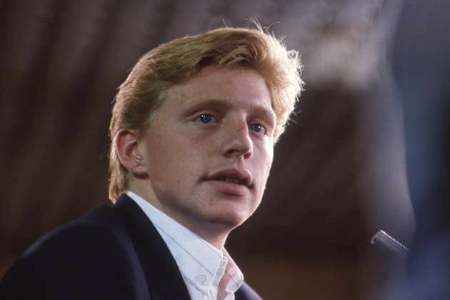 Boris BECKER, Deutschland, Tennisspieler, Tennis, privat, hier bei den US Open in New York, Portrait, Portraet, Brustbild, 13.09.1985. Â *** Boris BECKER, Germany, tennis player, tennis, private, here at the US Open in New York, portrait, portrait, bust, 13 09 1985 Â