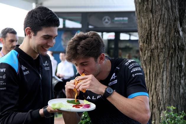 FORMULA 1 ROLEX AUSTRALIAN GRAND PRIX 2023 30.03.2023, Albert-Park, Melbourne, FORMULA 1 ROLEX AUSTRALIAN GRAND PRIX 2023 , im Bild Esteban Ocon (FRA), BWT Alpine F1 Team, Jack Doohan