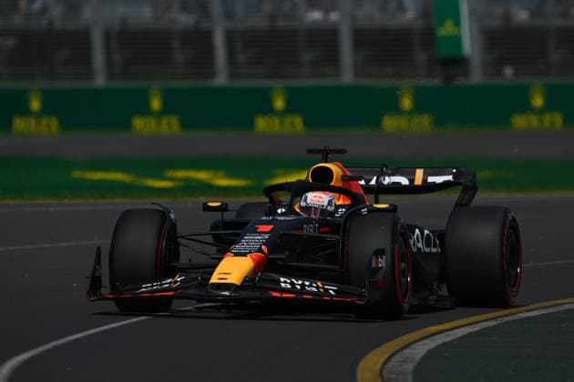 AUSTRALIAN F1 GRAND PRIX, Max Verstappen of Red Bull Racing during Free Practice One at the 2023 Australian Grand Prix at the Albert Park Circuit in Melbourne, Friday, March 31, 2023. ( NO ARCHIVING, EDITORIAL USE ONLY, NO USE IN BOOKS WITHOUT CONSENT MELBOURNE VICTORIA AUSTRALIA  Copyright: xJAMESxROSSx 20230331001781125259
