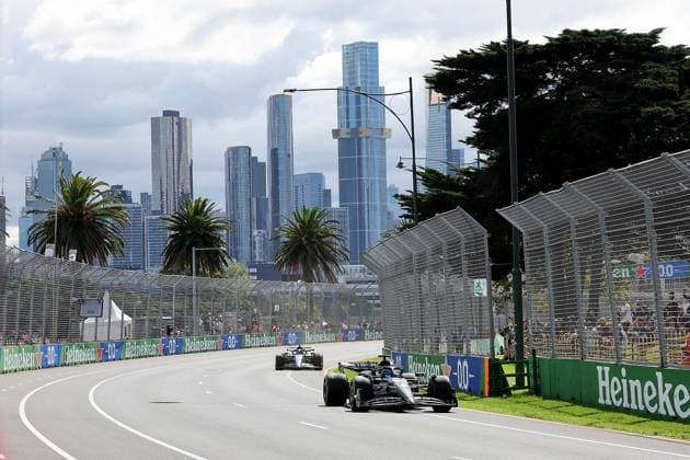 FORMULA 1 ROLEX AUSTRALIAN GRAND PRIX 2023 31.03.2023, Albert-Park, Melbourne, FORMULA 1 ROLEX AUSTRALIAN GRAND PRIX 2023 , im Bild George Russell (GBR), Mercedes-AMG Petronas Formula One Team