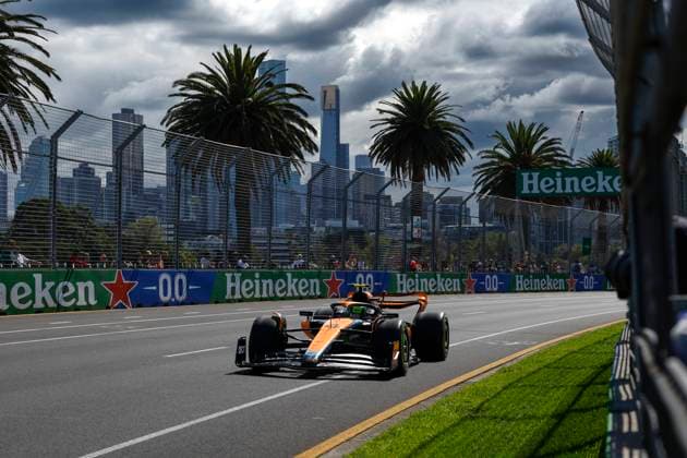 4 Lando Norris (GBR, McLaren F1 Team), F1 Grand Prix of Australia at Albert Park Circuit on March 31, 2023 in Melbourne, Australia. (Photo by HOCH ZWEI) Melbourne Australia
