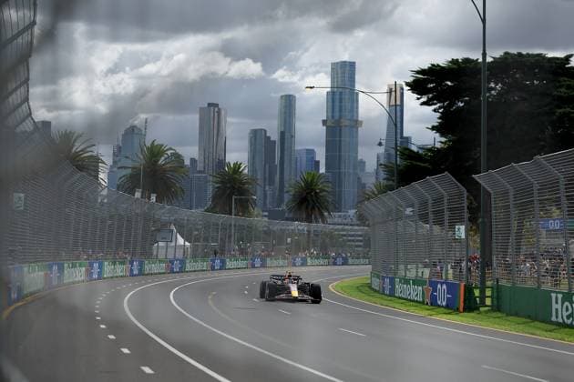 31.03.2023, Albert-Park, Melbourne, FORMULA 1 ROLEX AUSTRALIAN GRAND PRIX 2023 , im Bild Sergio Perez (MEX), Oracle Red Bull Racing Melbourne Albert-Park Victoria Australien