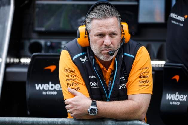 Zak Brown (USA, McLaren F1 Team), F1 Grand Prix of Australia at Albert Park Circuit on March 31, 2023 in Melbourne, Australia. (Photo by HOCH ZWEI) Melbourne Australia
