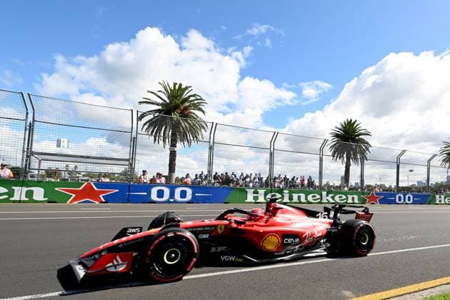 F1 Grand Prix of Australia - Practice Charles Leclerc of Monaco drives the Ferrari during Formula 1 practice ahead of the 2023 Formula 1 Australian Grand Prix at Albert Park in Melbourne on the 31st of March, 2023. Melbourne Australia  Copyright: xMorganxHancockx originalFilename:hancock-f1grandp230331_npd7z.jpg