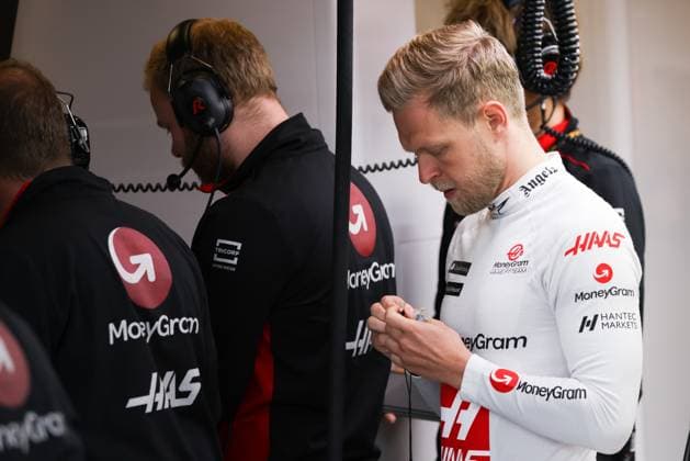 March 31, 2023, Melbourne, Victoria, Australia: MELBOURNE, AUSTRALIA - MARCH 31: Kevin Magnussen of Denmark of Haas F1 VF-23 Ferrari during practice in the 2023 Australian Grand Prix at Albert Park in Melbourne, Australia Melbourne Australia - ZUMAp121 20230331_zsp_p121_015 Copyright: xChrisxPutnamx