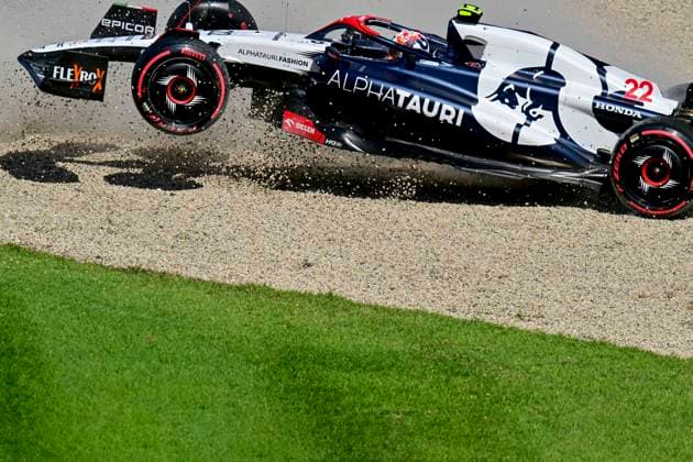 22 Yuki Tsunoda (JPN, Scuderia AlphaTauri), F1 Grand Prix of Australia at Albert Park Circuit on March 31, 2023 in Melbourne, Australia. (Photo by HOCH ZWEI) Melbourne Australia