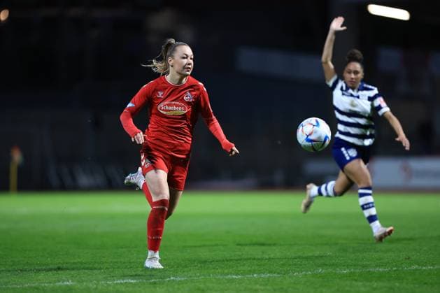 Flyeralarm Frauen-Bundesliga 2022-2023, 1. FC Köln - MSV Duisburg Weronika Zawistoska (FC, 24) Köln Südstadion Nordrhein-Westfalen Deutschland