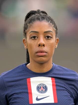 WOLFSBURG - Ashley Lawrence of Paris Saint Germain women during the UEFA Champions League quarterfinal match for women between VFL Wolfsburg and Paris Saint Germain at VFL Wolfsburg Arena on March 30, 2023 in Wolfsburg, Germany. AP Dutch Height UEFA Women s Champions League-Quarter-Final 2nd Leg 2022 2023 xVIxANPxSportx xGerritxvanxKeulenxIVx 466149034 originalFilename: 466149034.jpg