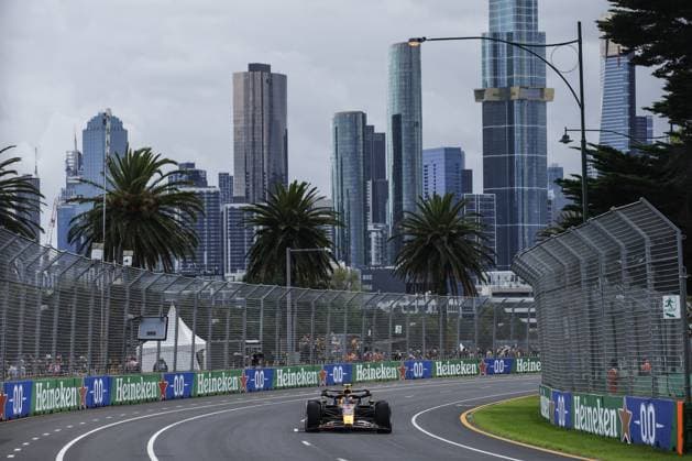 11 PEREZ Sergio (mex), Red Bull Racing RB19, action during the 2nd round of the 2023 FIA Formula 3 Championship from March 31 to April 2, 2023 on the Albert Park Circuit, in Melbourne, Australia - AUTO - FORMULA 3 2023 - MELBOURNE DPPI Panoramic  03323005__R3_0011