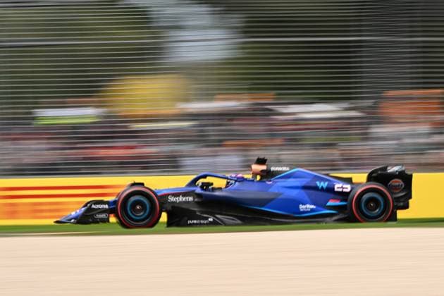 AUSTRALIAN F1 GRAND PRIX, Alex Albon of Williams during Free Practice Three during the Formula 1 Australian Grand Prix at the Albert Park Circuit in Melbourne, Saturday, April 1, 2023. ( NO ARCHIVING, EDITORIAL USE ONLY, NO USE IN BOOKS WITHOUT CONSENT MELBOURNE VIC AUSTRALIA  Copyright: xJOELxCARRETTx 20230401001781542645