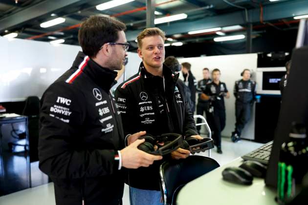 Mick Schumacher (DEU, Mercedes-AMG Petronas F1 Team), F1 Grand Prix of Australia at Albert Park Circuit on April 1, 2023 in Melbourne, Australia. (Photo by HOCH ZWEI) Melbourne Australia