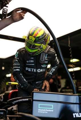 44 Lewis Hamilton (GBR, Mercedes-AMG Petronas F1 Team), F1 Grand Prix of Australia at Albert Park Circuit on April 1, 2023 in Melbourne, Australia. (Photo by HOCH ZWEI) Melbourne Australia