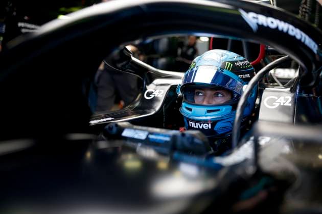 63 George Russell (GBR, Mercedes-AMG Petronas F1 Team), F1 Grand Prix of Australia at Albert Park Circuit on April 1, 2023 in Melbourne, Australia. (Photo by HOCH ZWEI) Melbourne Australia