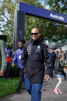 44 Lewis Hamilton (GBR, Mercedes-AMG Petronas F1 Team), F1 Grand Prix of Australia at Albert Park Circuit on April 1, 2023 in Melbourne, Australia. (Photo by HOCH ZWEI) Melbourne Australia