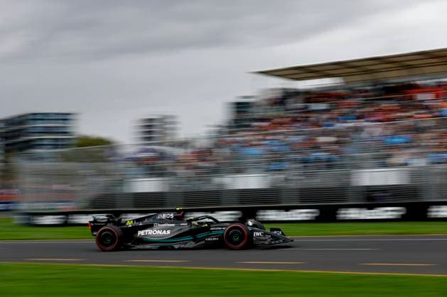 44 Lewis Hamilton (GBR, Mercedes-AMG Petronas F1 Team), F1 Grand Prix of Australia at Albert Park Circuit on April 1, 2023 in Melbourne, Australia. (Photo by HOCH ZWEI) Melbourne Australia