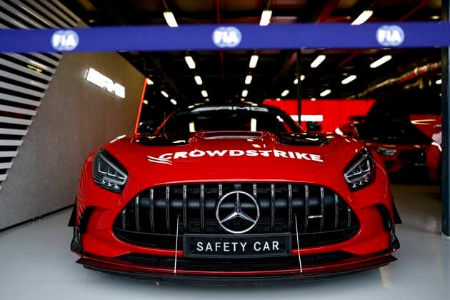 F1 Safety Car, Mercedes-AMG GT Black Series, F1 Grand Prix of Australia at Albert Park Circuit on April 1, 2023 in Melbourne, Australia. (Photo by HOCH ZWEI) Melbourne Australia