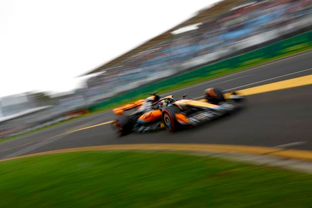 81 Oscar Piastri (AUS, McLaren F1 Team), F1 Grand Prix of Australia at Albert Park Circuit on April 1, 2023 in Melbourne, Australia. (Photo by HOCH ZWEI) Melbourne Australia