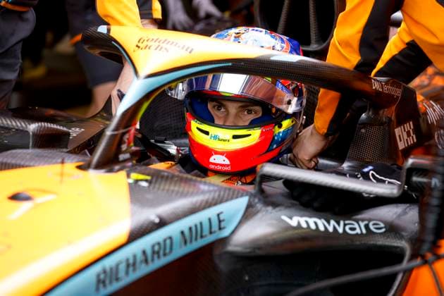 81 Oscar Piastri (AUS, McLaren F1 Team), F1 Grand Prix of Australia at Albert Park Circuit on April 1, 2023 in Melbourne, Australia. (Photo by HOCH ZWEI) Melbourne Australia