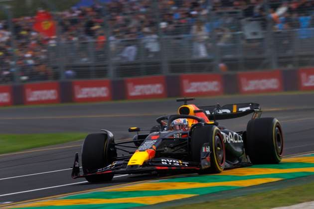 1st April 2023: Melbourne Grand Prix Circuit, Melbourne, Victoria, Australia: Australian Formula 1 Grand Prix: Qualifying: Number 1 Red Bull driver Max Verstappen during free practice 3 at the Australian Formula 1  ActionPlus12492407 StephenxBlackberry