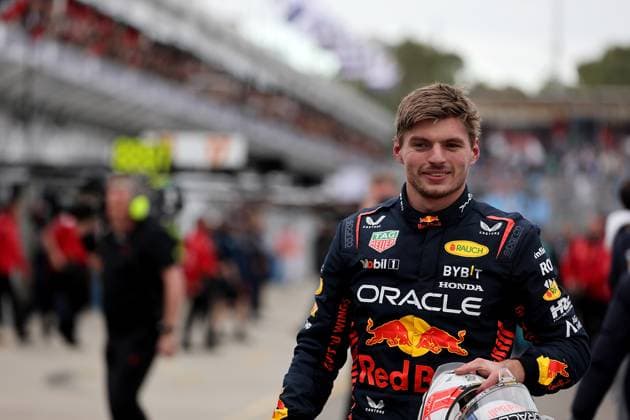 01.04.2023, Albert-Park, Melbourne, FORMULA 1 ROLEX AUSTRALIAN GRAND PRIX 2023 , im Bild Poleposition für Max Verstappen (NLD), Oracle Red Bull Racing Melbourne Albert-Park Victoria Australien