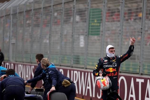 FORMULA 1 ROLEX AUSTRALIAN GRAND PRIX 2023 01.04.2023, Albert-Park, Melbourne, FORMULA 1 ROLEX AUSTRALIAN GRAND PRIX 2023 , im Bild Poleposition für Max Verstappen (NLD), Oracle Red Bull Racing