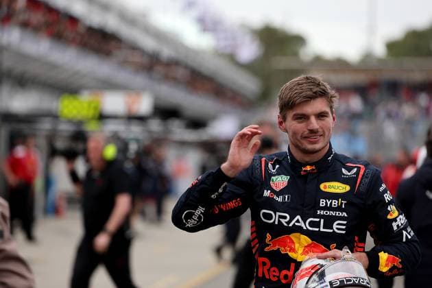 FORMULA 1 ROLEX AUSTRALIAN GRAND PRIX 2023 01.04.2023, Albert-Park, Melbourne, FORMULA 1 ROLEX AUSTRALIAN GRAND PRIX 2023 , im Bild Poleposition für Max Verstappen (NLD), Oracle Red Bull Racing