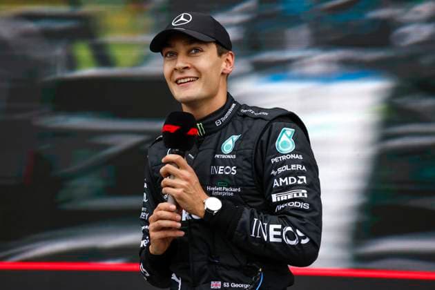 63 George Russell (GBR, Mercedes-AMG Petronas F1 Team), F1 Grand Prix of Australia at Albert Park Circuit on April 1, 2023 in Melbourne, Australia. (Photo by HOCH ZWEI) Melbourne Australia
