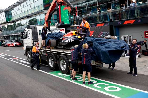 Car of 11 Sergio Perez (MEX, Oracle Red Bull Racing), F1 Grand Prix of Australia at Albert Park Circuit on April 1, 2023 in Melbourne, Australia. (Photo by HOCH ZWEI) Melbourne Australia