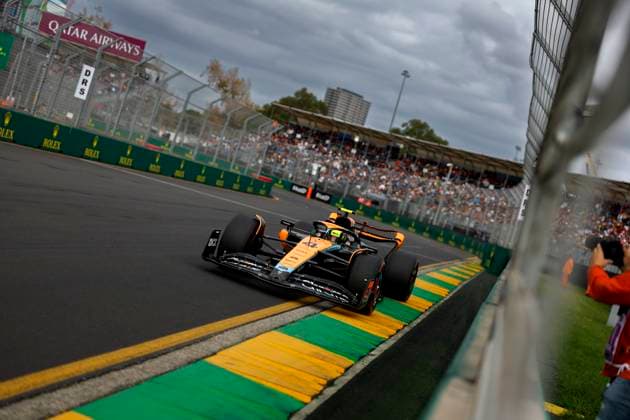 4 Lando Norris (GBR, McLaren F1 Team), F1 Grand Prix of Australia at Albert Park Circuit on April 1, 2023 in Melbourne, Australia. (Photo by HOCH ZWEI) Melbourne Australia