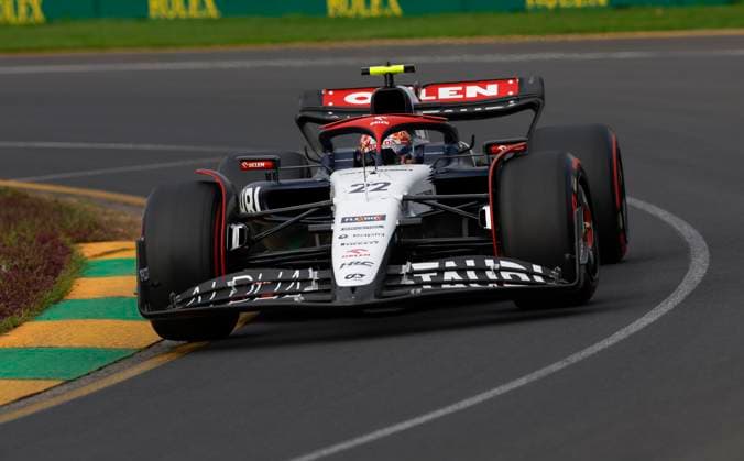 22 Yuki Tsunoda (JPN, Scuderia AlphaTauri), F1 Grand Prix of Australia at Albert Park Circuit on April 1, 2023 in Melbourne, Australia. (Photo by HOCH ZWEI) Melbourne Australia