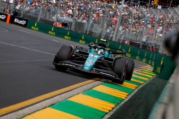 14 Fernando Alonso (ESP, Aston Martin Aramco Cognizant F1 Team), F1 Grand Prix of Australia at Albert Park Circuit on April 1, 2023 in Melbourne, Australia. (Photo by HOCH ZWEI) Melbourne Australia
