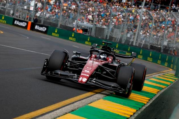 77 Valtteri Bottas (FIN, Alfa Romeo F1 Team Stake), F1 Grand Prix of Australia at Albert Park Circuit on April 1, 2023 in Melbourne, Australia. (Photo by HOCH ZWEI) Melbourne Australia