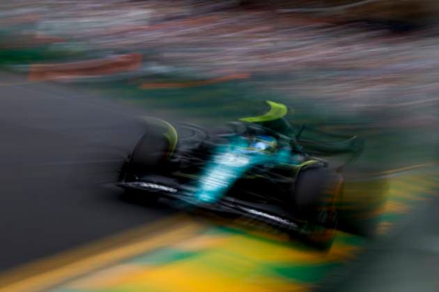 14 Fernando Alonso (ESP, Aston Martin Aramco Cognizant F1 Team), F1 Grand Prix of Australia at Albert Park Circuit on April 1, 2023 in Melbourne, Australia. (Photo by HOCH ZWEI) Melbourne Australia