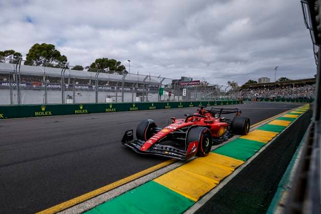 16 Charles Leclerc (MCO, Scuderia Ferrari), F1 Grand Prix of Australia at Albert Park Circuit on April 1, 2023 in Melbourne, Australia. (Photo by HOCH ZWEI) Melbourne Australia