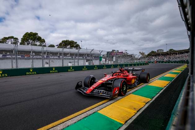 16 Charles Leclerc (MCO, Scuderia Ferrari), F1 Grand Prix of Australia at Albert Park Circuit on April 1, 2023 in Melbourne, Australia. (Photo by HOCH ZWEI) Melbourne Australia