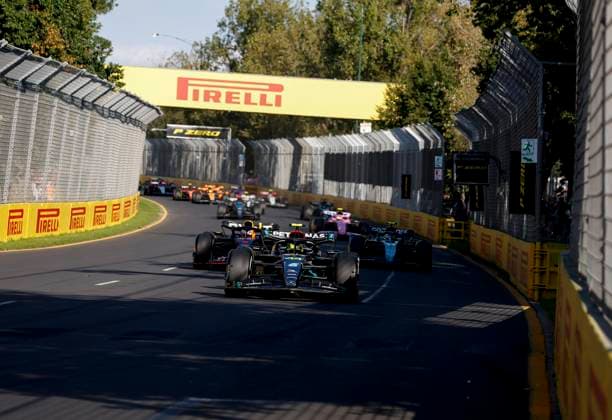 44 Lewis Hamilton (GBR, Mercedes-AMG Petronas F1 Team), F1 Grand Prix of Australia at Albert Park Circuit on April 2, 2023 in Melbourne, Australia. (Photo by HOCH ZWEI) Melbourne Australia