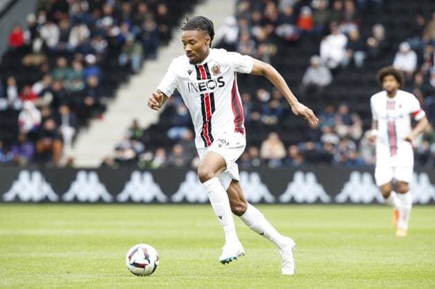 Khephren Thuram (OGC Nice) FOOTBALL : SCO Angers Vs OGC Nice - Ligue 1 - 02 04 2023 MichaelBaucher Panoramic 